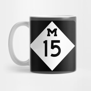 M 15 Michigan Highway Mug